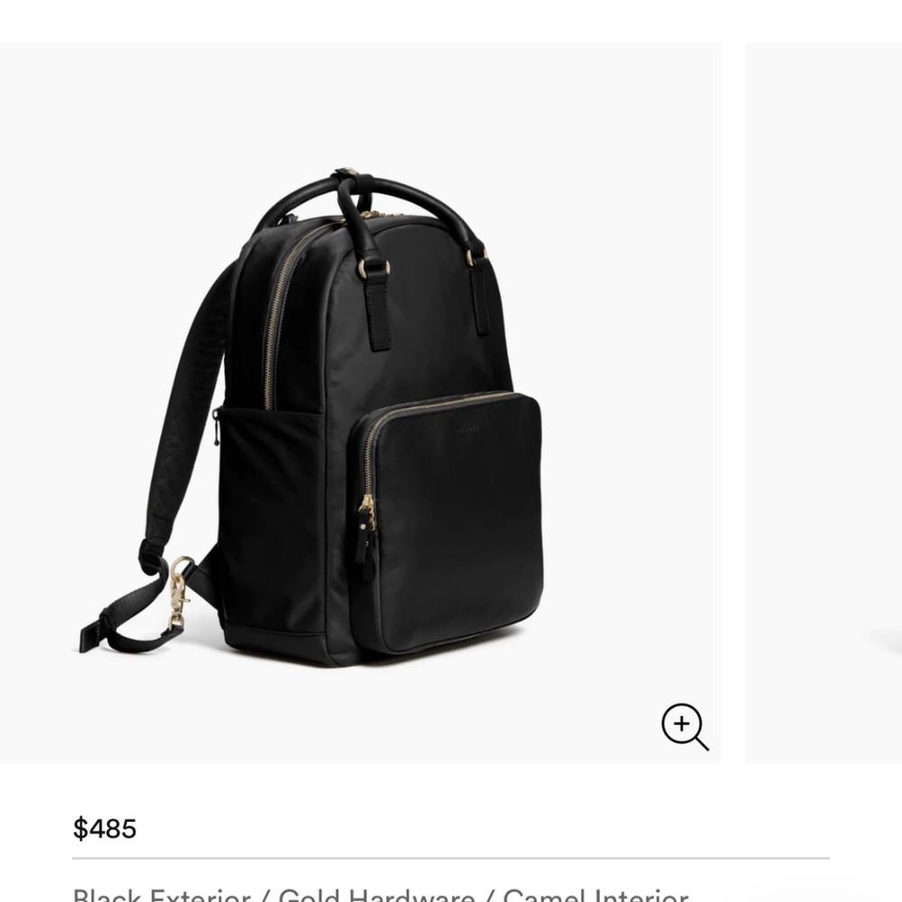 Lo & Sons Rowledge black backpack, large